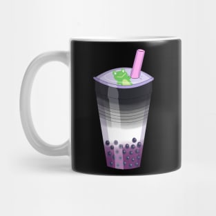 Asexual Pride Bubble Tea Mug